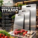 Tábua de Corte de Titânio – Antibacteriana e Antimofo