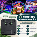 Pisca-Pisca Solar LED RGB para Jardim 22m ou 32m IP55
