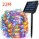 Pisca-Pisca Solar LED RGB para Jardim 22m ou 32m IP55