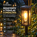 Luminária Solar de Jardim LED à Prova d'Água – Iluminação para Caminhos e Quintal