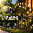Luminária Solar Jardim Vagalume 10 Luzes IP65